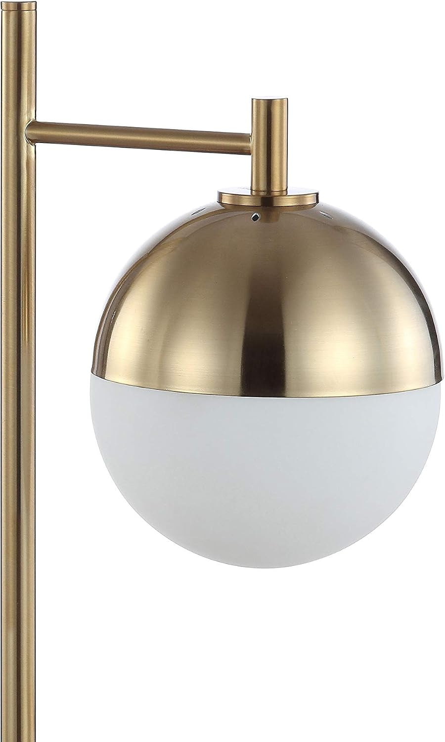 Marcel 21" Art Deco Mid-Century Globe Table Lamp, Brass Gold
