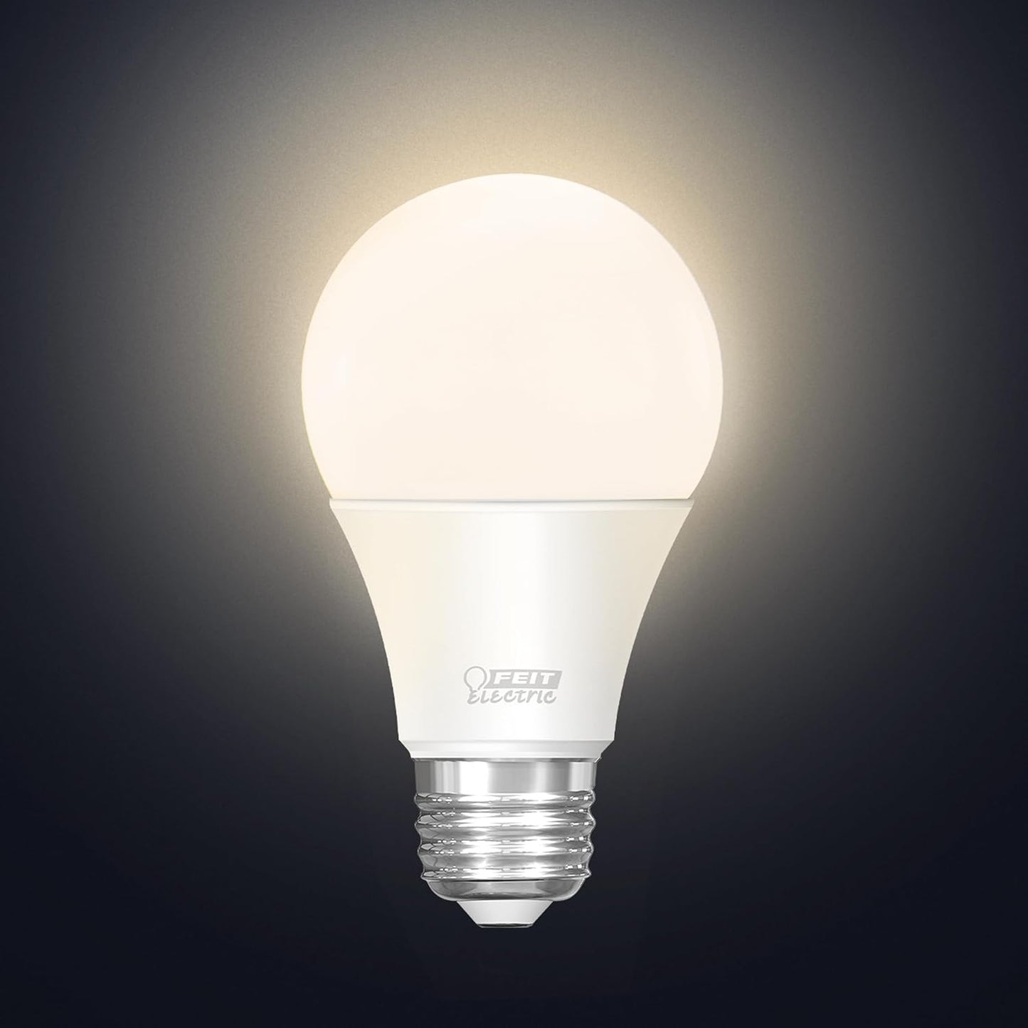 OM60/927CA/AG 60W Equivalent Wifi Dimmable, No Hub Required, Alexa Google Assistant A19 Smart LED Light Bulb, 4.4" H X 2.3" D, 2700K Soft White