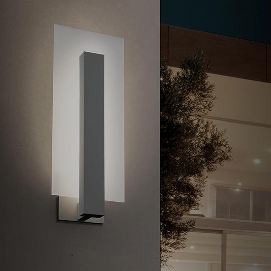 Modern Lighting 2725.98-WL Midtown LED Wall Sconce for Indoor or Outdoor Use - 3000K - 16" - Textured White