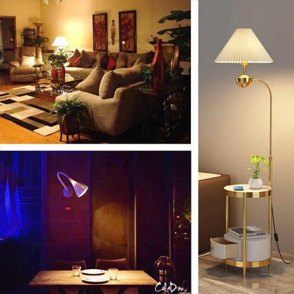 E26 A60 9W Smart LED Bulb with 2.4Ghz Remote Control, for Bedroom, Mood Soothing, 60W Equivalent 800Lm,Stepless Dimmable 3000-6500K,1 Bulb &1Remote