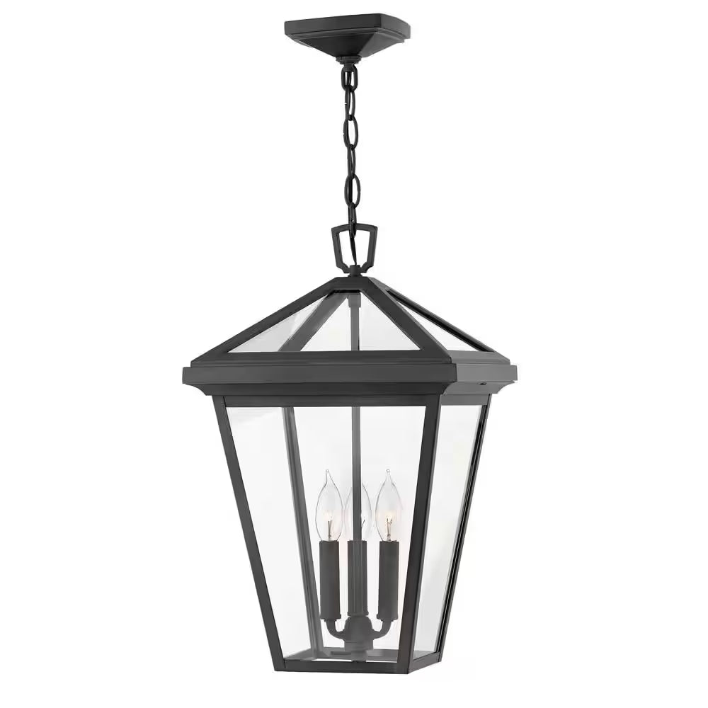 Alford Place Large Museum Black Outdoor Hanging Lantern