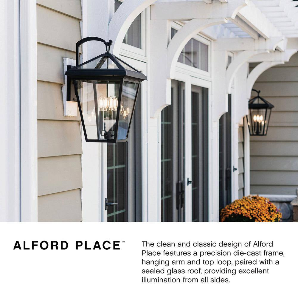Alford Place Large Museum Black Outdoor Hanging Lantern