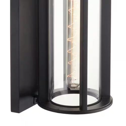 Beckham Black Rustic Indoor/Outdoor 1-Light Wall Sconce