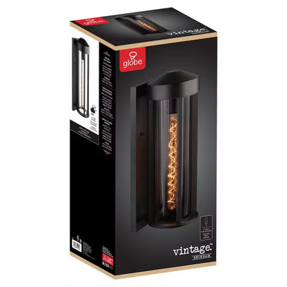 Beckham Black Rustic Indoor/Outdoor 1-Light Wall Sconce