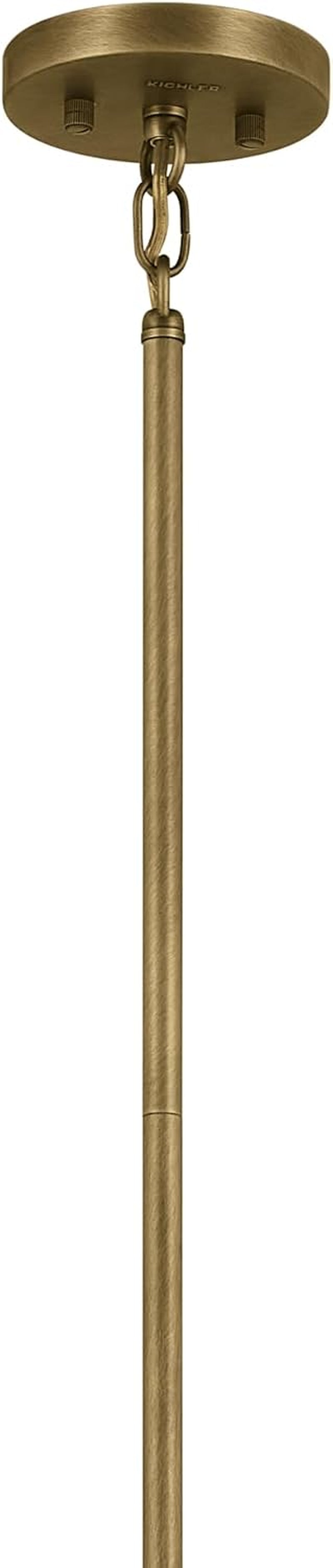 Erzo 48" 8-Light Chandelier, Natural Brass, 52613NBR