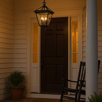 Alford Place Large Museum Black Outdoor Hanging Lantern
